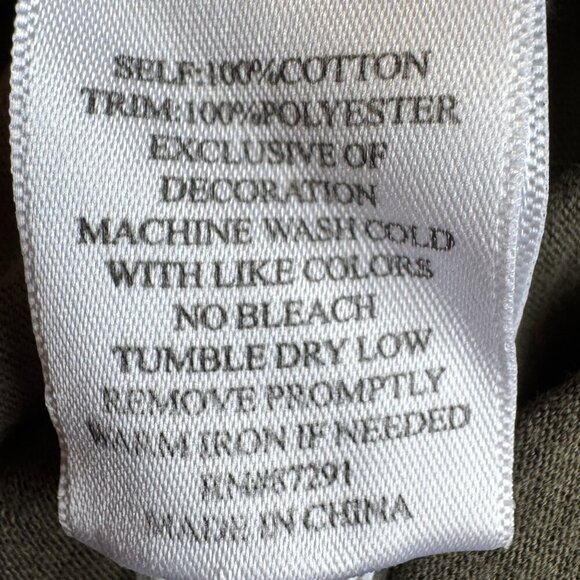 Johnny Was Embroidered Mini Dress Smocked Empire Waist V Neck  Hippie Indie Med - Picture 5 of 5